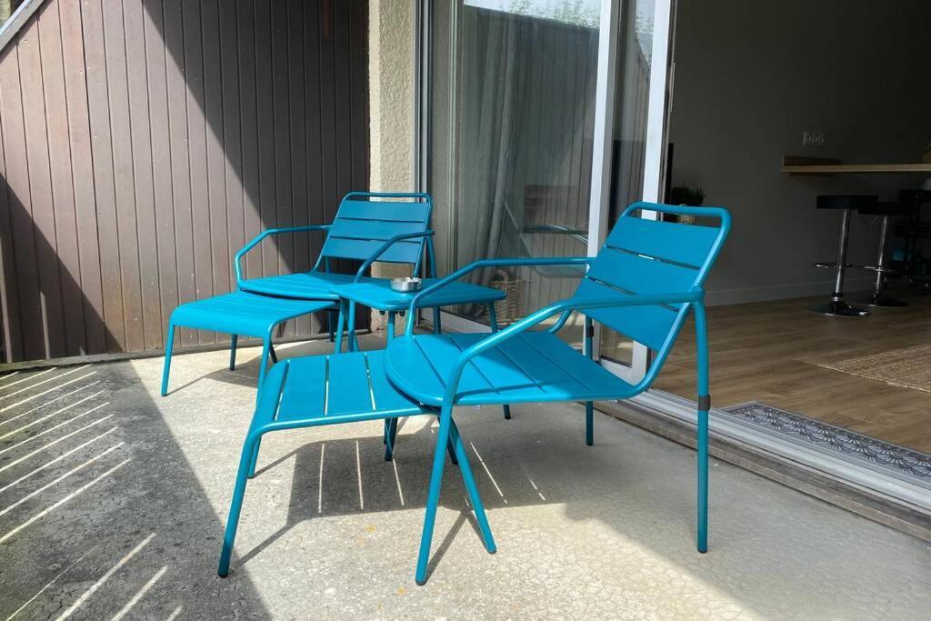 Coeur De Cabourg- Joli Studio Avec Terrasse - Appartamento Esterno foto